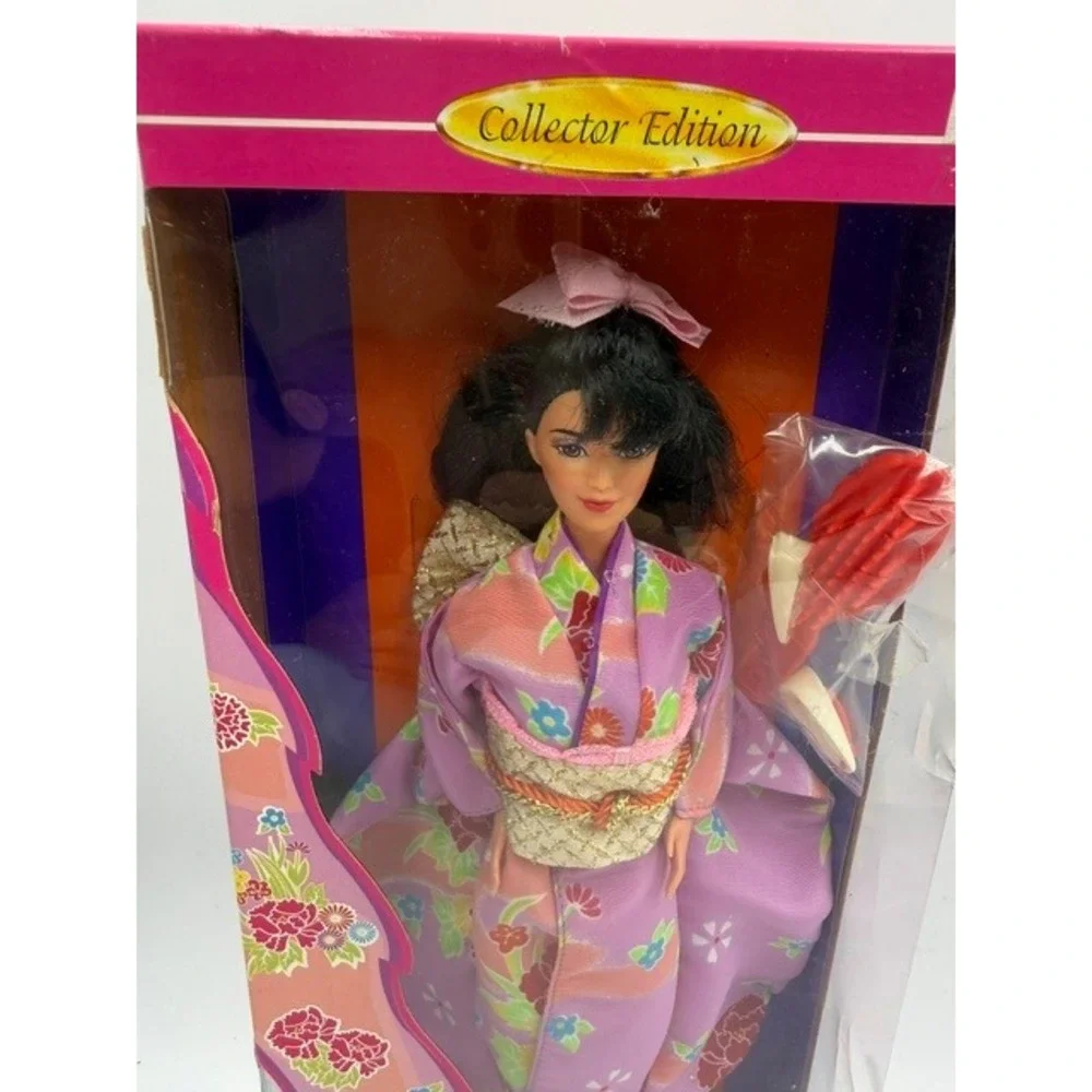 Mattel 1996 Japanese Barbie Dolls of the World Collector Edition 14715 Kimono
